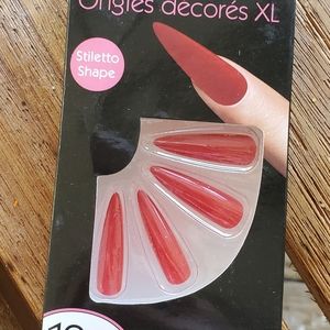 Stiletto, press on nails